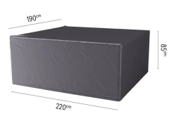 Aerocover Överdrag till trädgårdsmöbel 220 x 85 x 190 cm