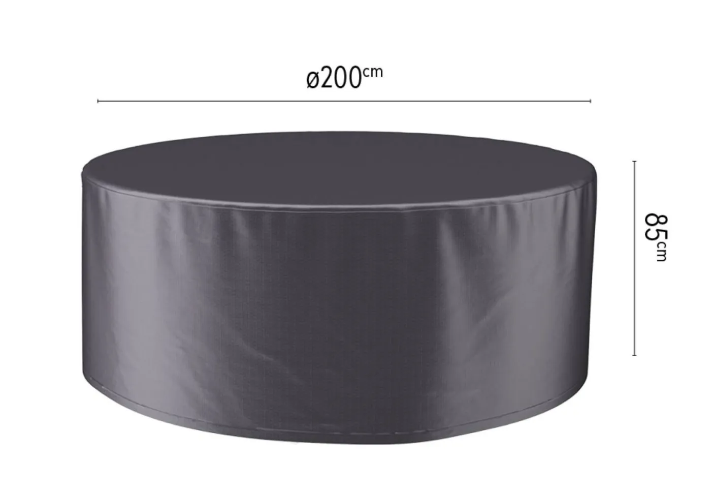Aerocover Överdrag till trädgårdsmöbel 85 x 200 cm