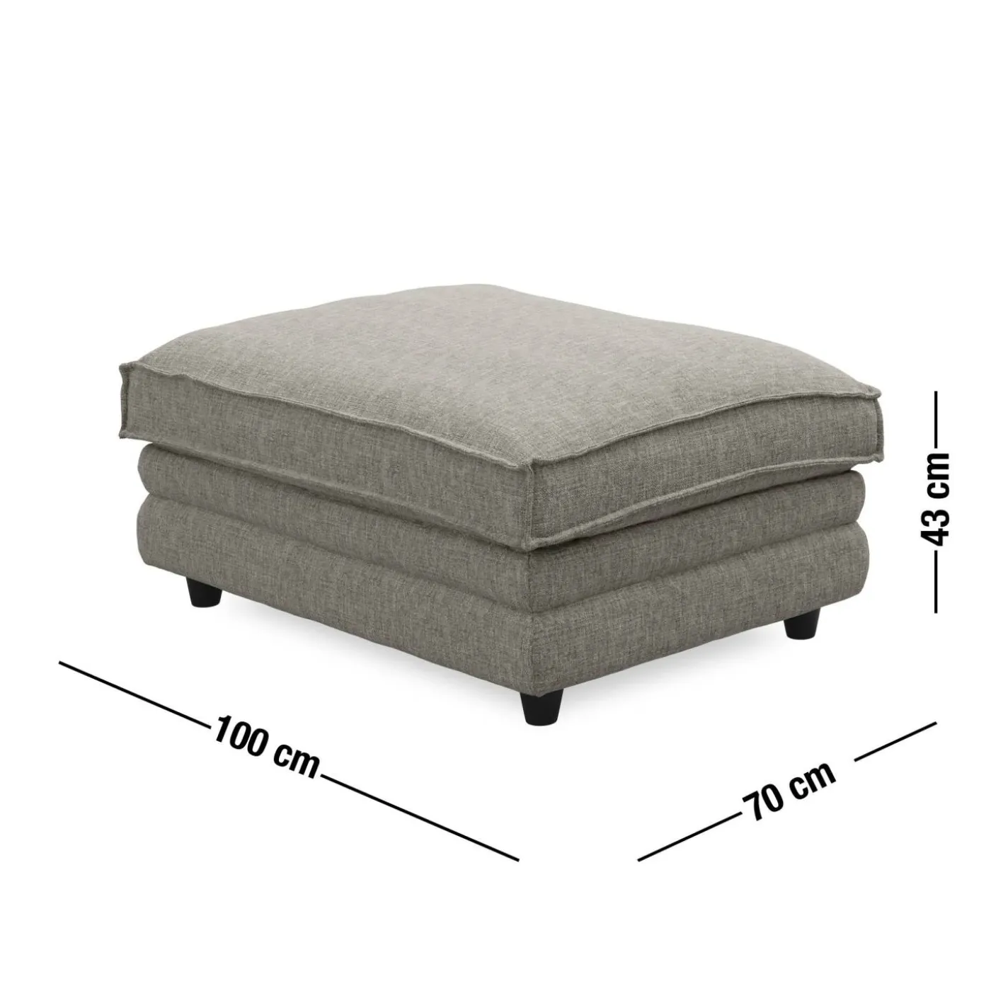 Agir Soffpuff 100 x 43 x 70 cm