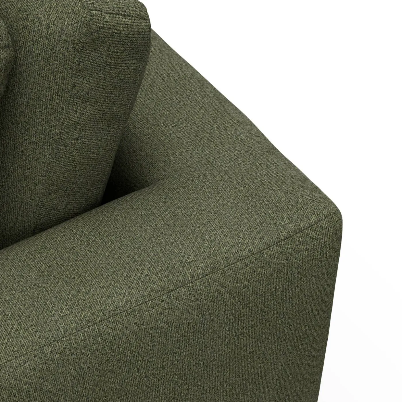 Angolo högervänd soffa med divan