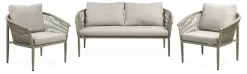 Bestla Loungeset med trädgårdsmöbler