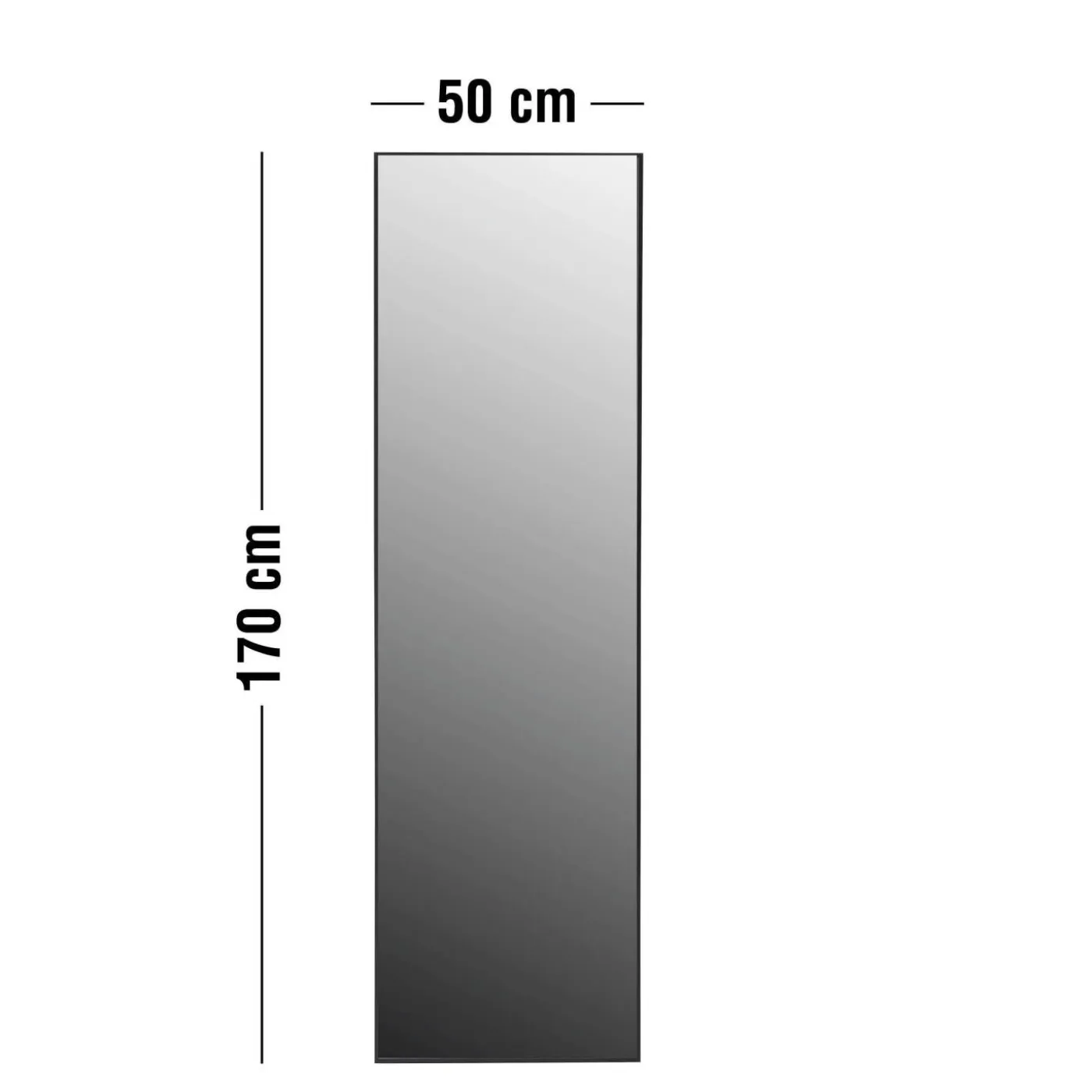 Cansu 50 x 170 x 3 cm spegel