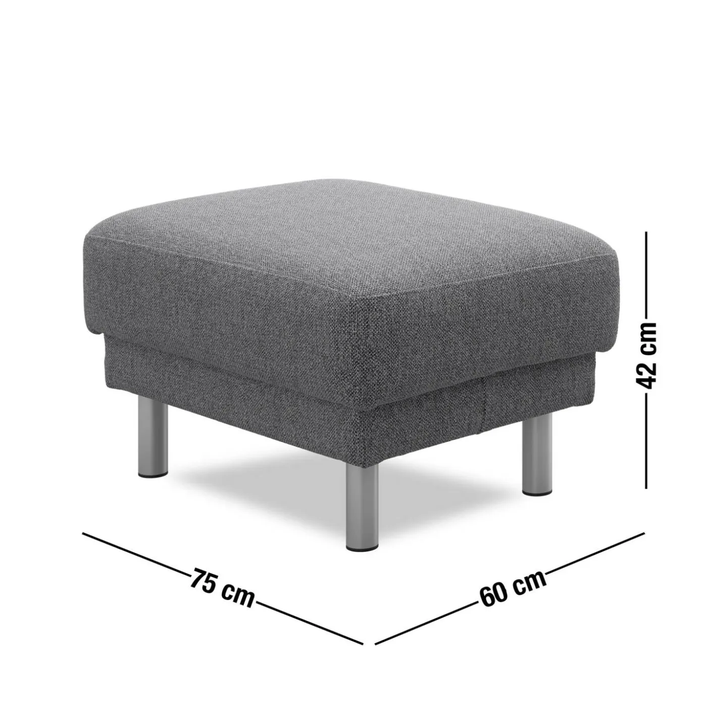 Cleveland Soffpuff 75 x 47 x 60 cm