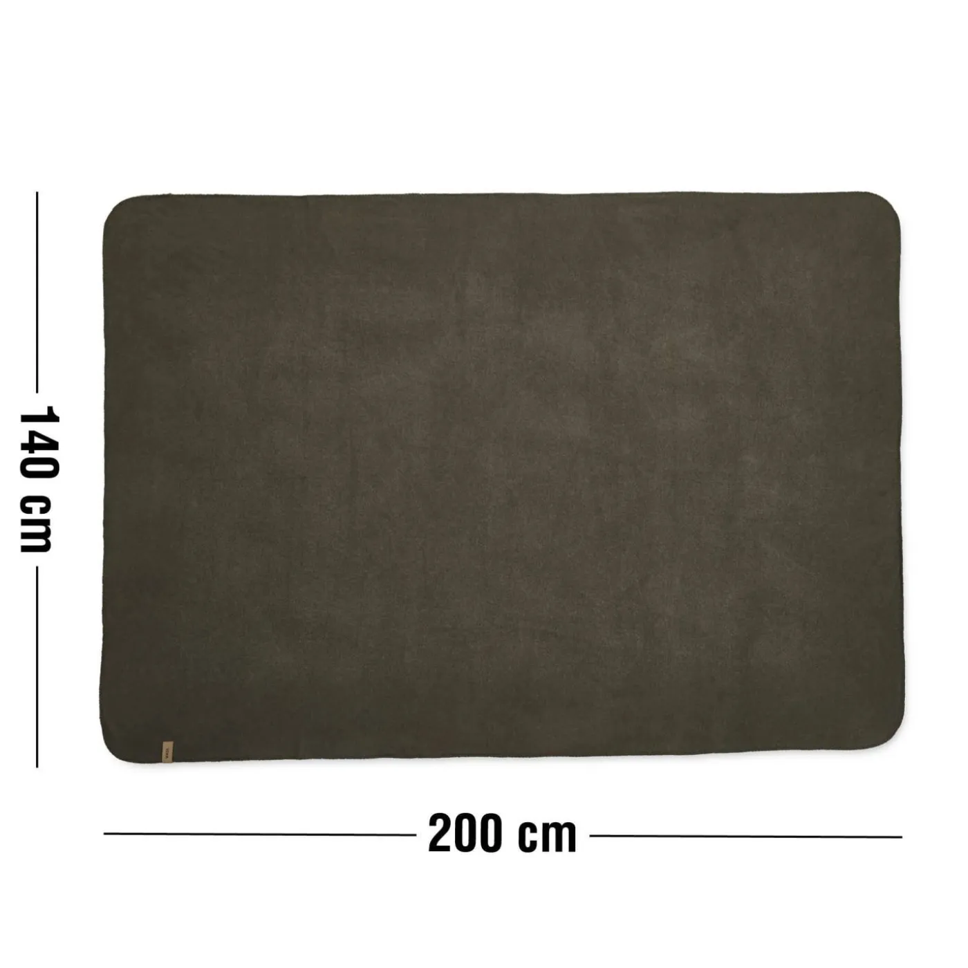 Fleece Pläd 140 x 200 cm