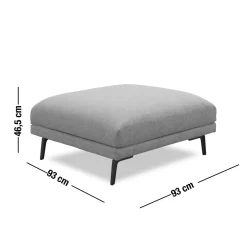 Hallsberg Soffpuff 93 x 46,5 x 93 cm