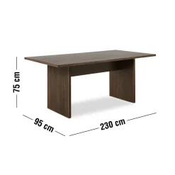 Landholm Matbord 230 x 95 x 75 cm