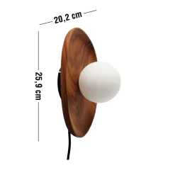 Lexford Vägglampa 13,3 x 25,9 x 20,2 cm