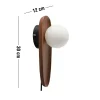 Lexford Vägglampa 13,3 x 30 x 12 cm
