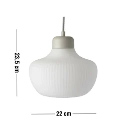 Lysaro pendellampa (liten) 23,5 x 22 cm