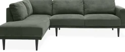 Mexico vänstervänd soffa med divan