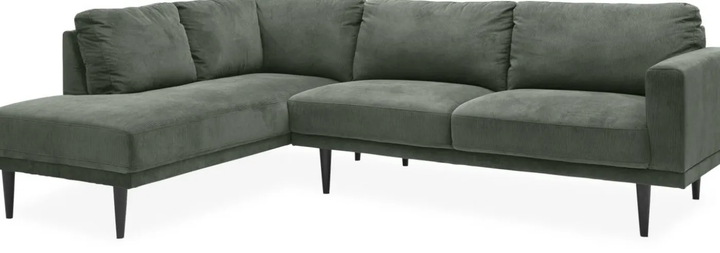 Mexico vänstervänd soffa med divan