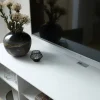 Mistral AV TV-skåp med 2 dörrar vit/svart