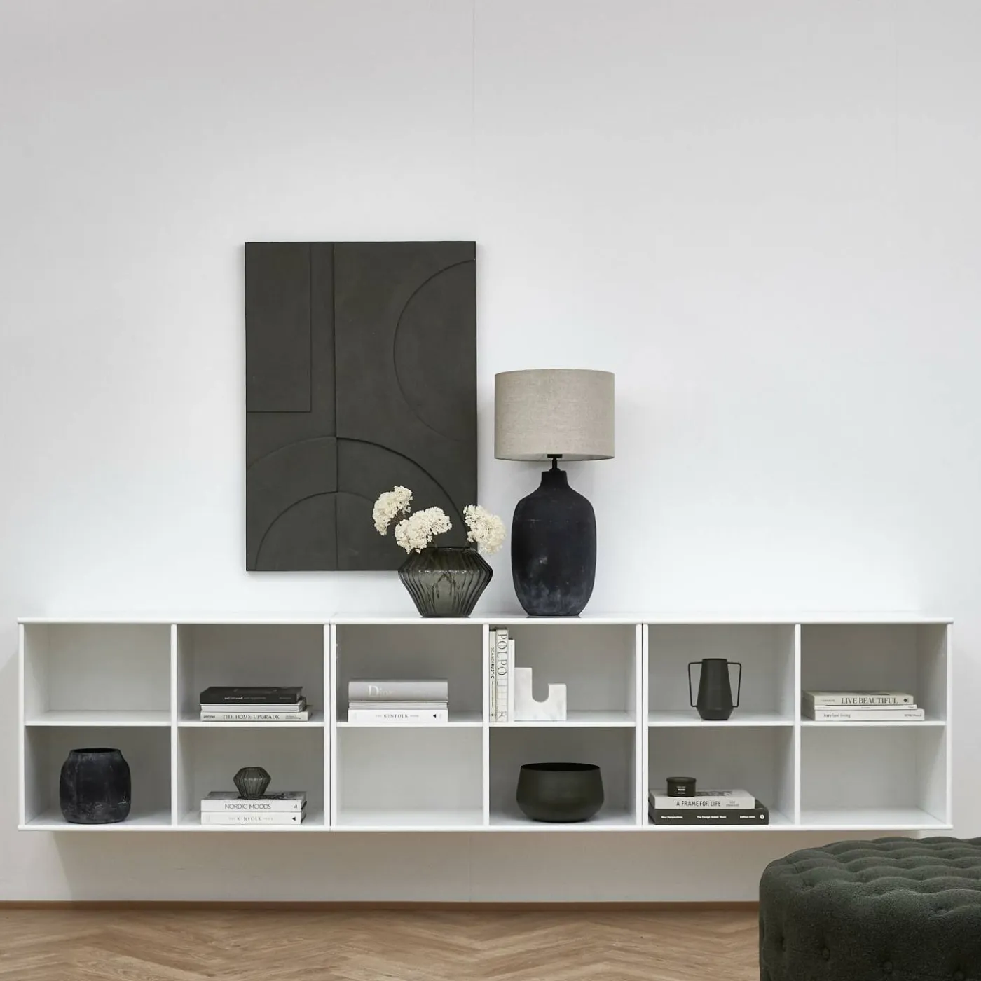 Mistral classic Bokhylla med 3 moduler