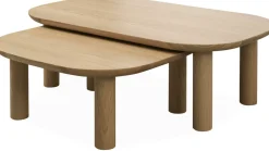 Monsera Soffbord 80 x 33 x 80 cm
