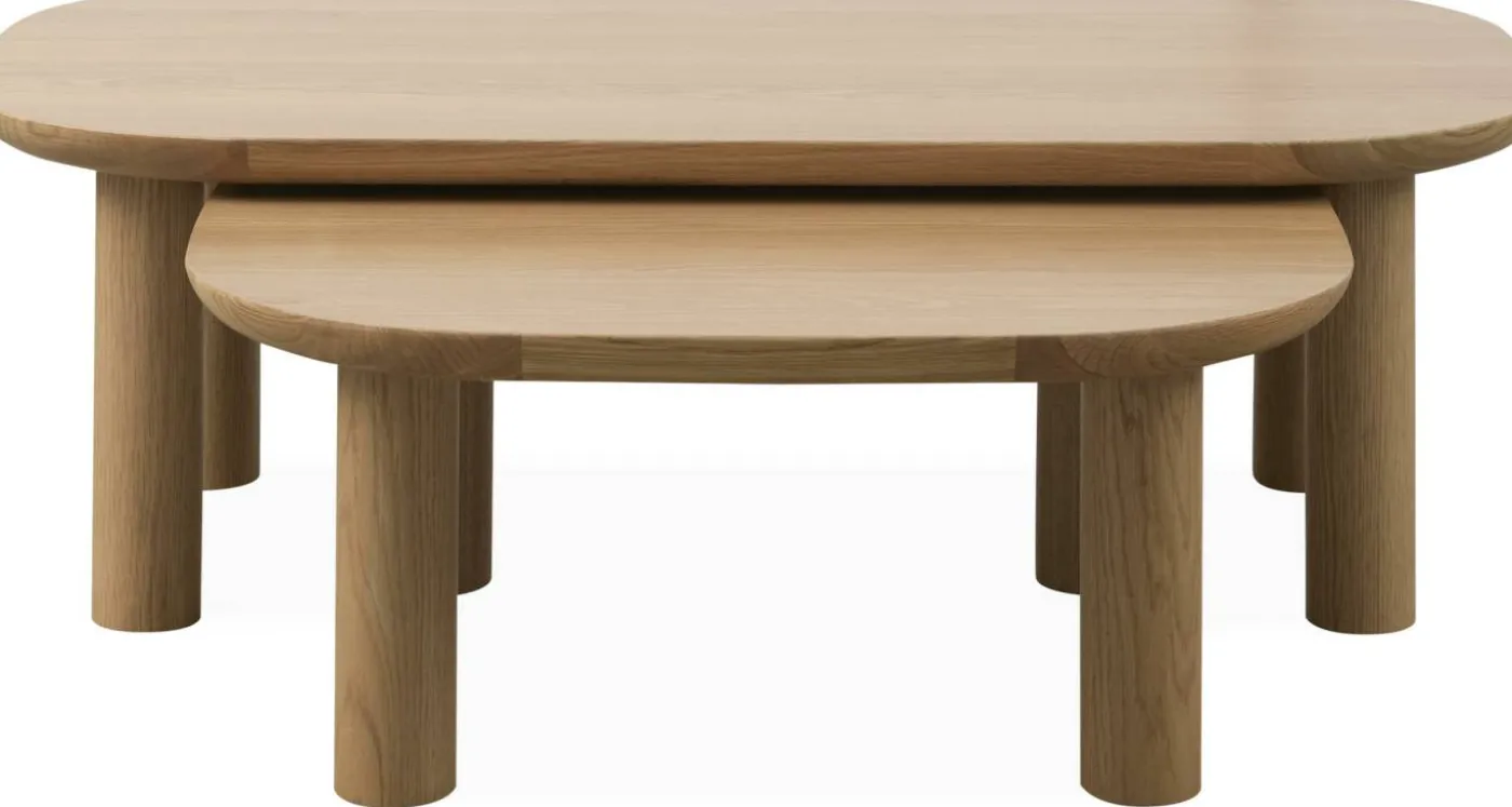 Monsera Soffbord 80 x 33 x 80 cm