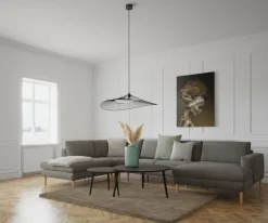 Nyland vänstervänd hörnsoffa med schäslong