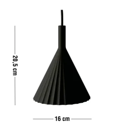 Nyra pendellampa (liten) 20,5 x 15,9 cm