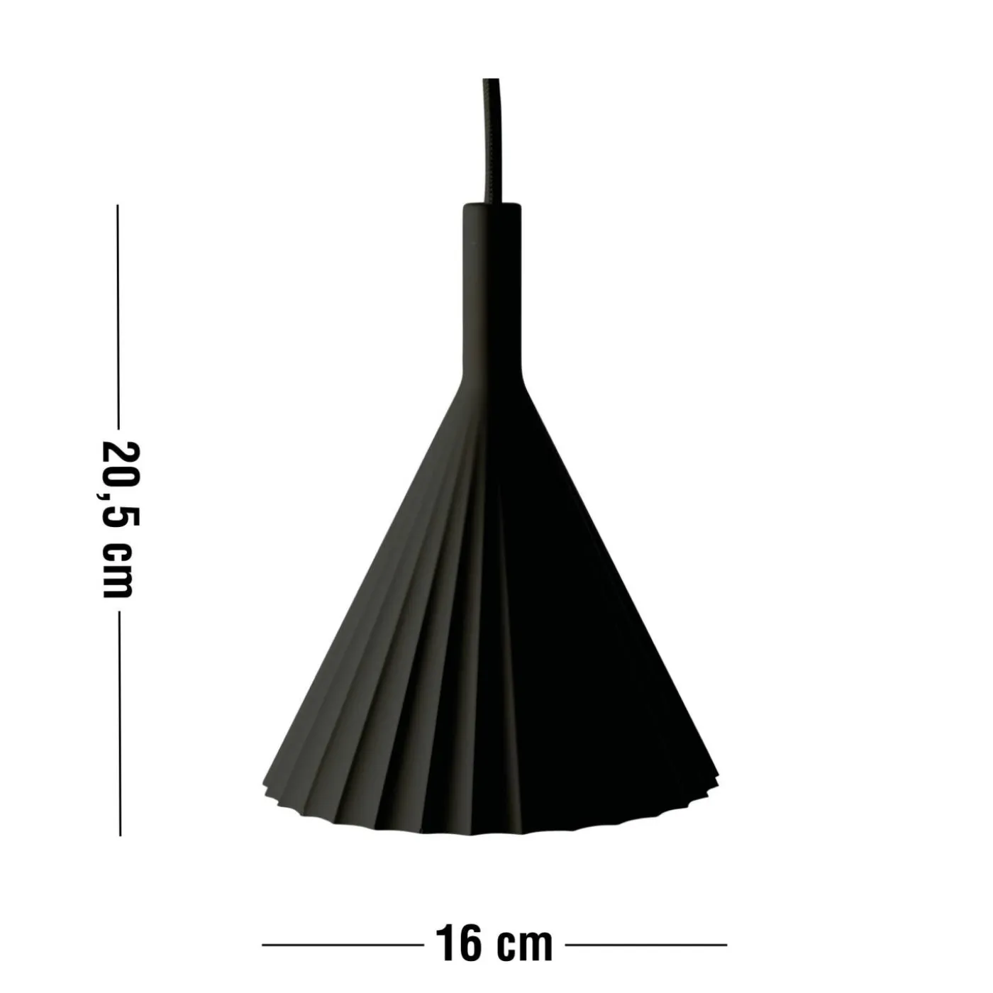 Nyra pendellampa (liten) 20,5 x 15,9 cm