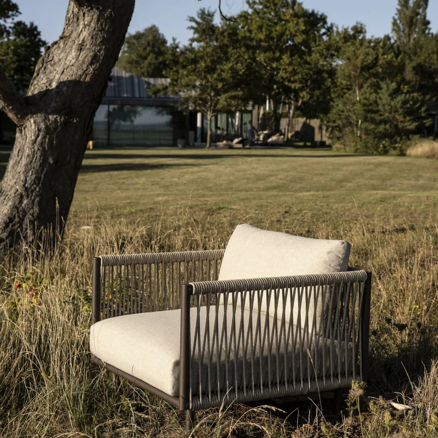 Oblic Lounge trädgårdsstol