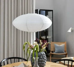 Riisi oval Lampskärm 27 x 60 cm