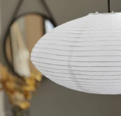 Riisi oval Lampskärm 27 x 60 cm