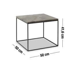Square Soffbord 50 x 41,6 x 50 cm