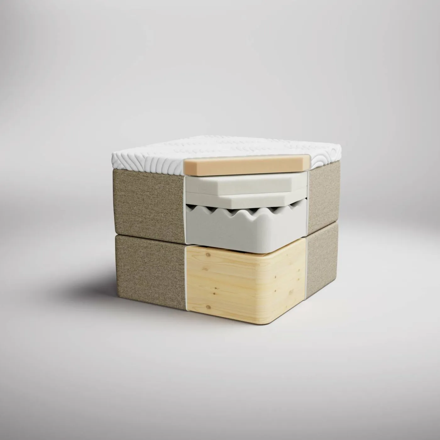 Tempur Move/Stay/Dual Sängben 12 cm