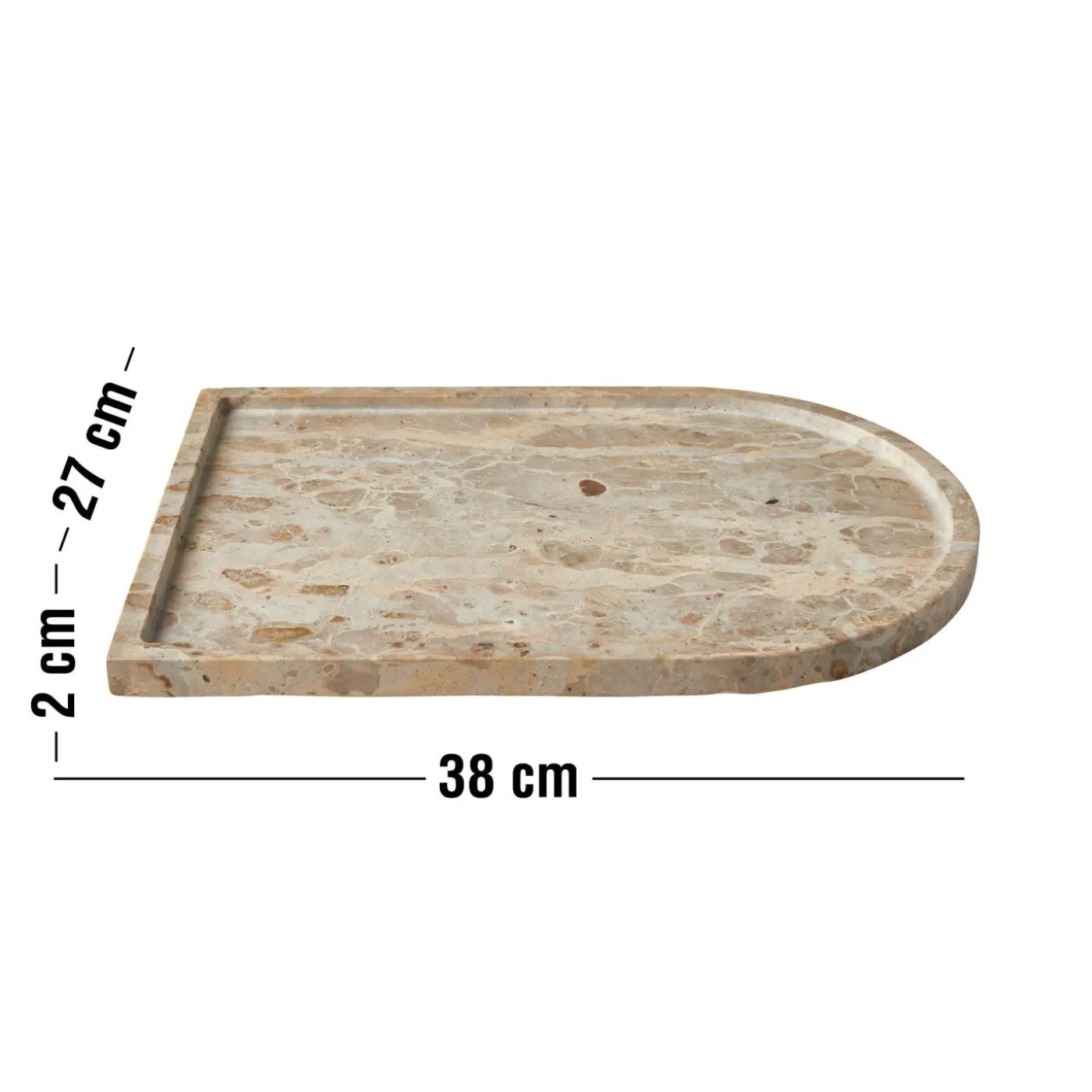 Vogar dekorationsfat (stort) 38 x 2 x 26,5 cm