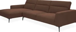 Volanti vänstervänd soffa med schäslong