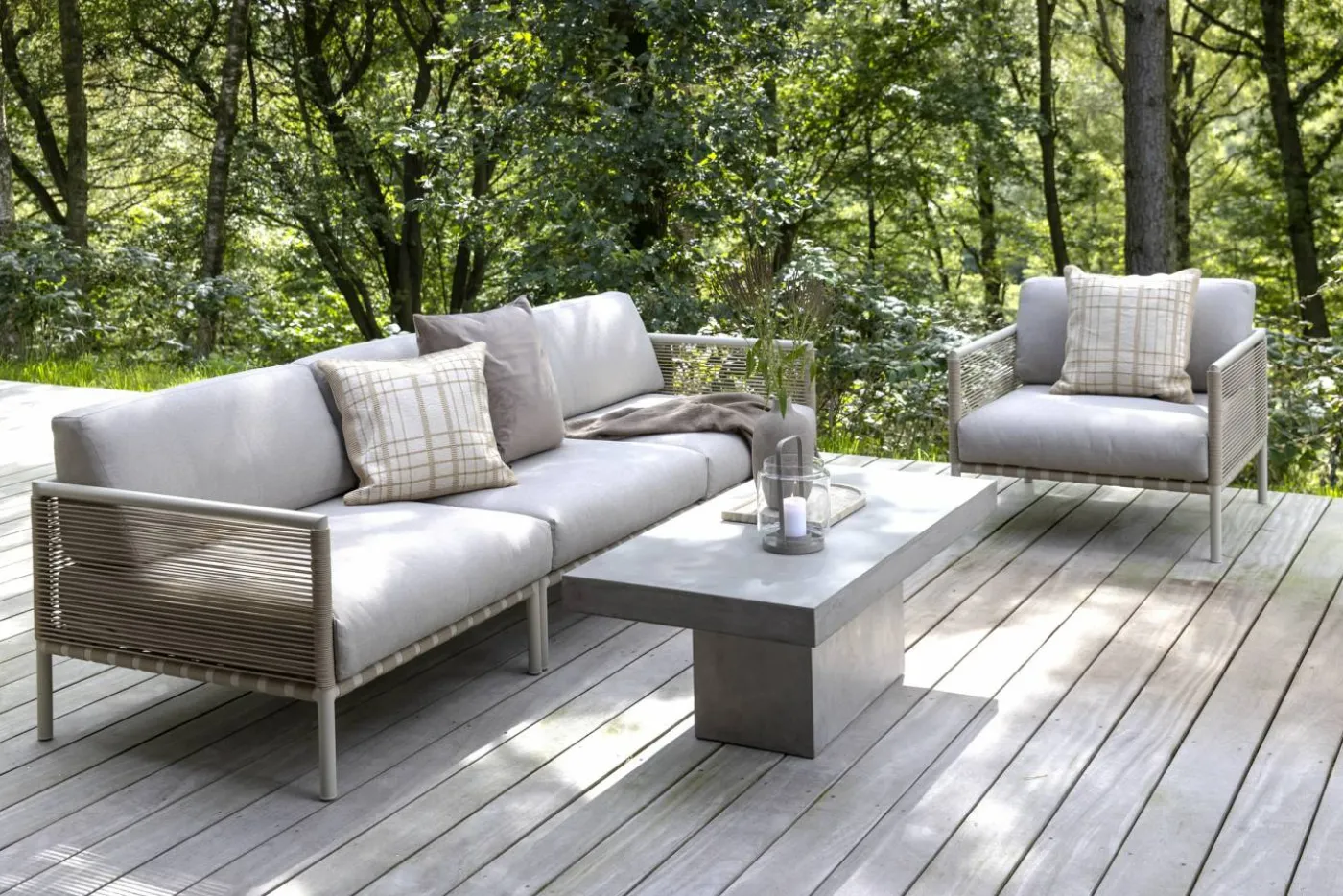 yard Loungebord 120 x 60 x 45 cm